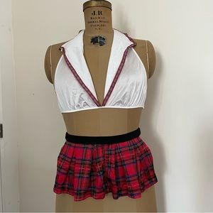 Fantasy Lingerie School Girl Outfit